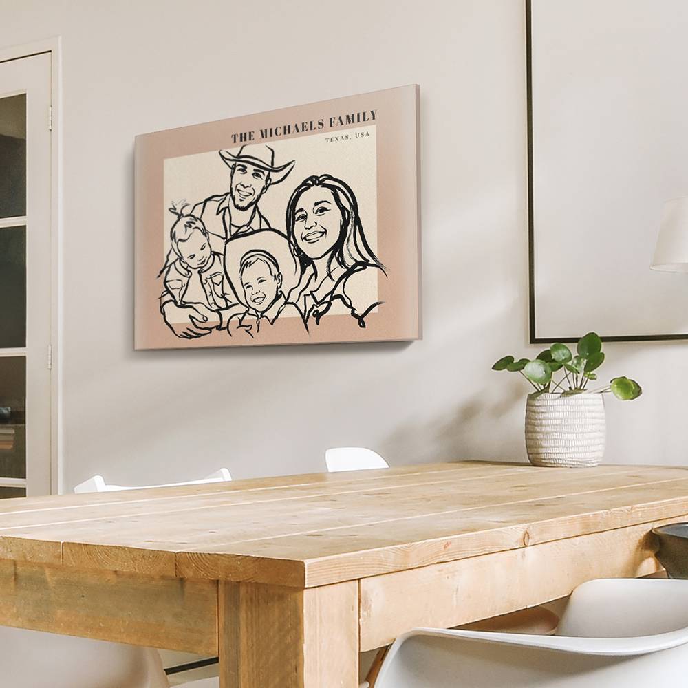 Where We Belong - Custom Portrait Acrylic-2 product photo