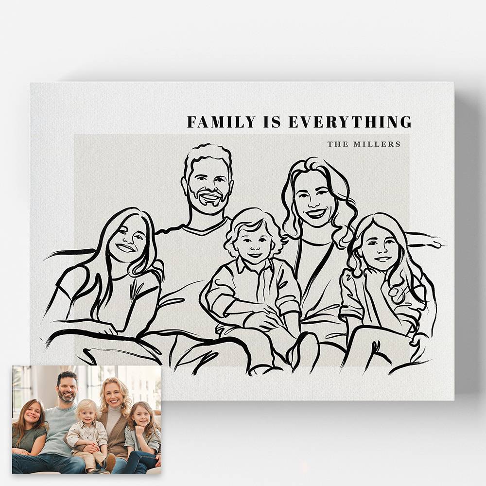 Where We Belong - Custom Portrait Metal-6 product photo