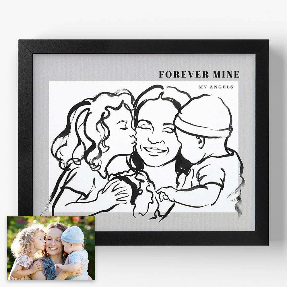 Where We Belong - Custom Portrait Print-5 product photo