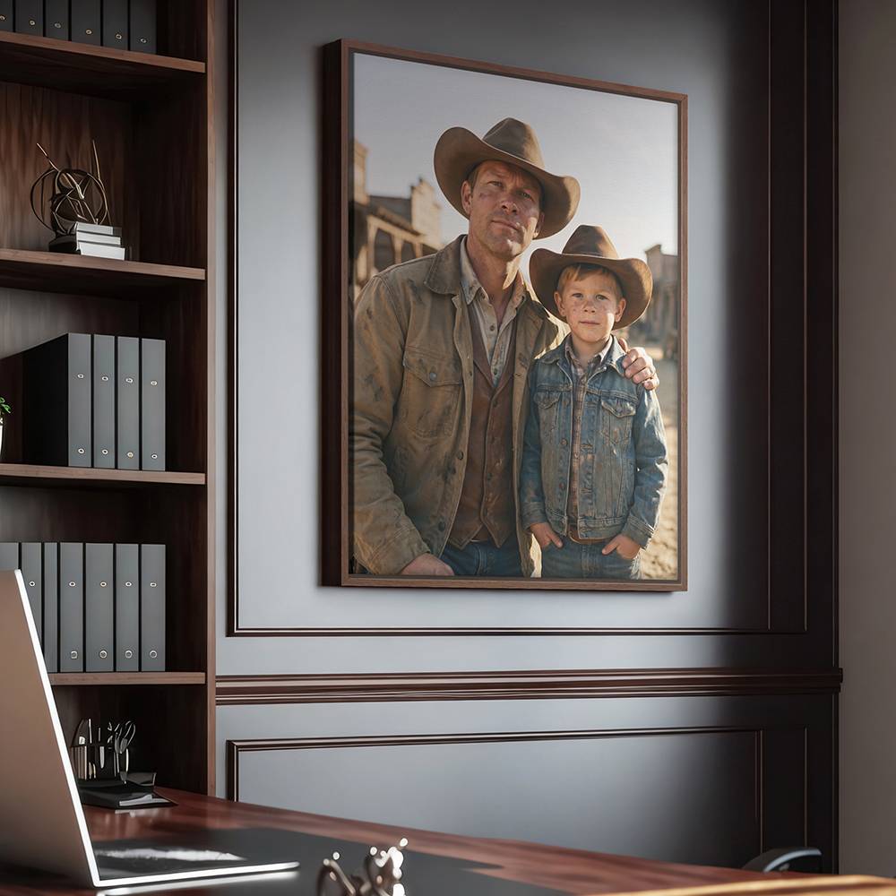 Wild Bunch - Custom Portrait Canvas-2 product photo