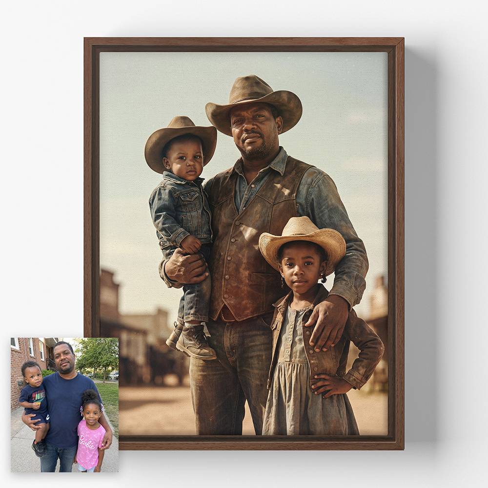 Wild Bunch - Custom Portrait Canvas-3 product photo