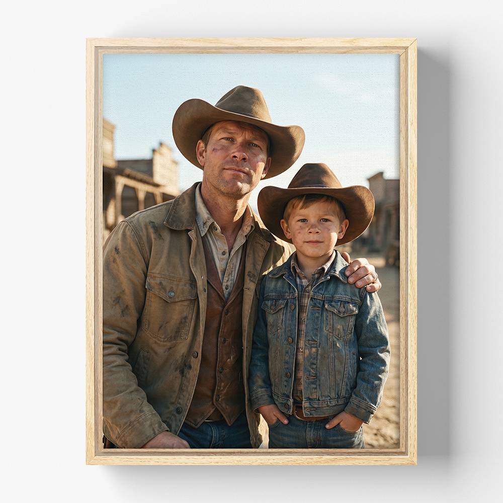 Wild Bunch - Custom Portrait Canvas-6 product photo