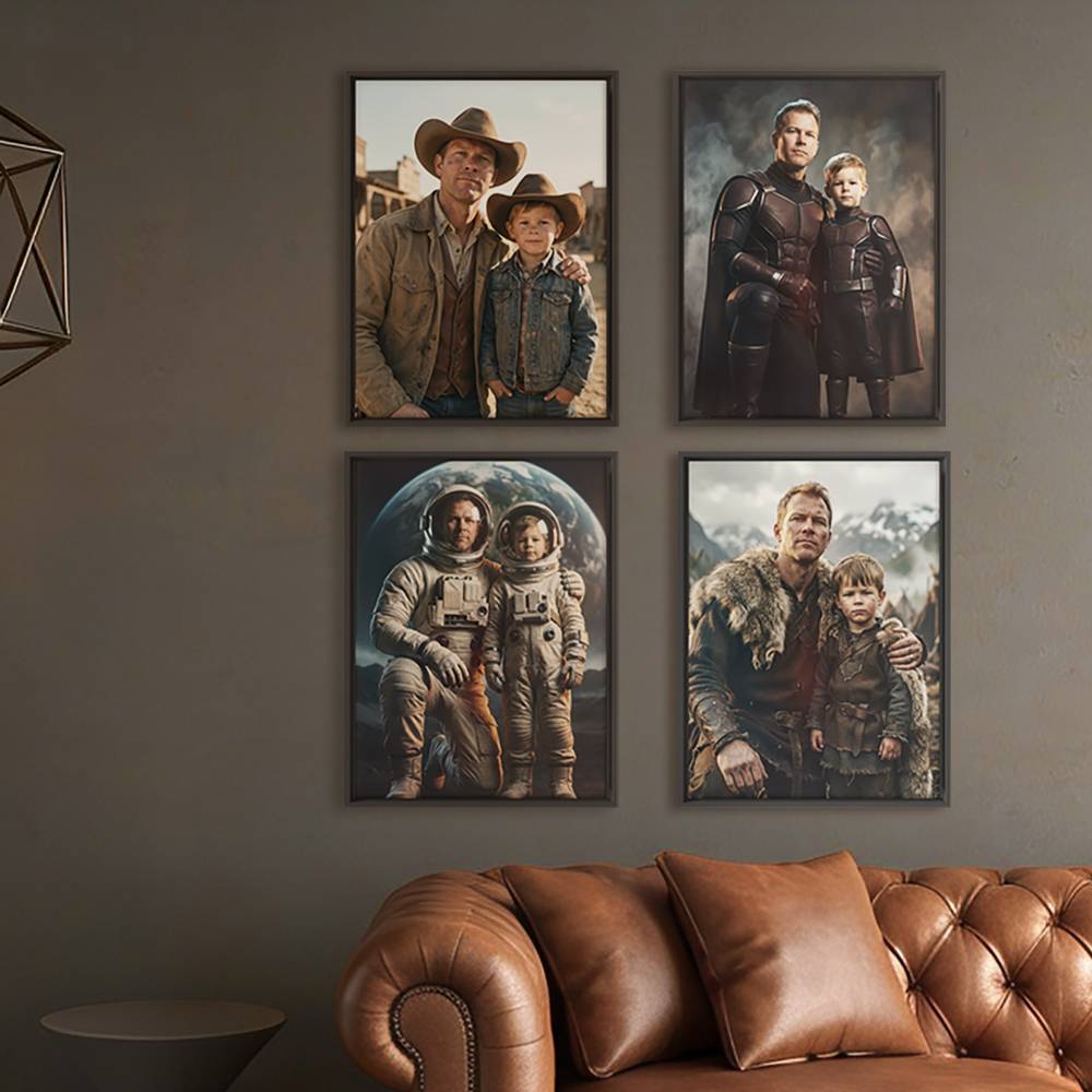 Wild Bunch - Custom Portrait Canvas-8 product photo