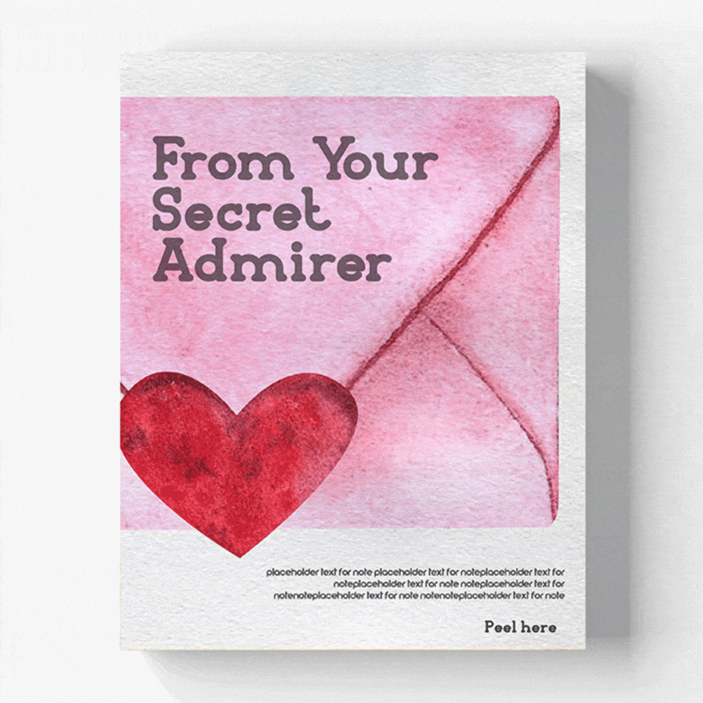 Wrapped in Romance – Custom Peel-to-Reveal Canvas Cover-5 product photo