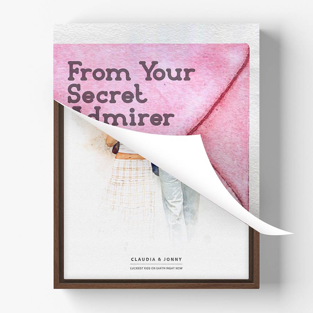 Wrapped in Romance – Custom Peel-to-Reveal Canvas Cover-6 product photo