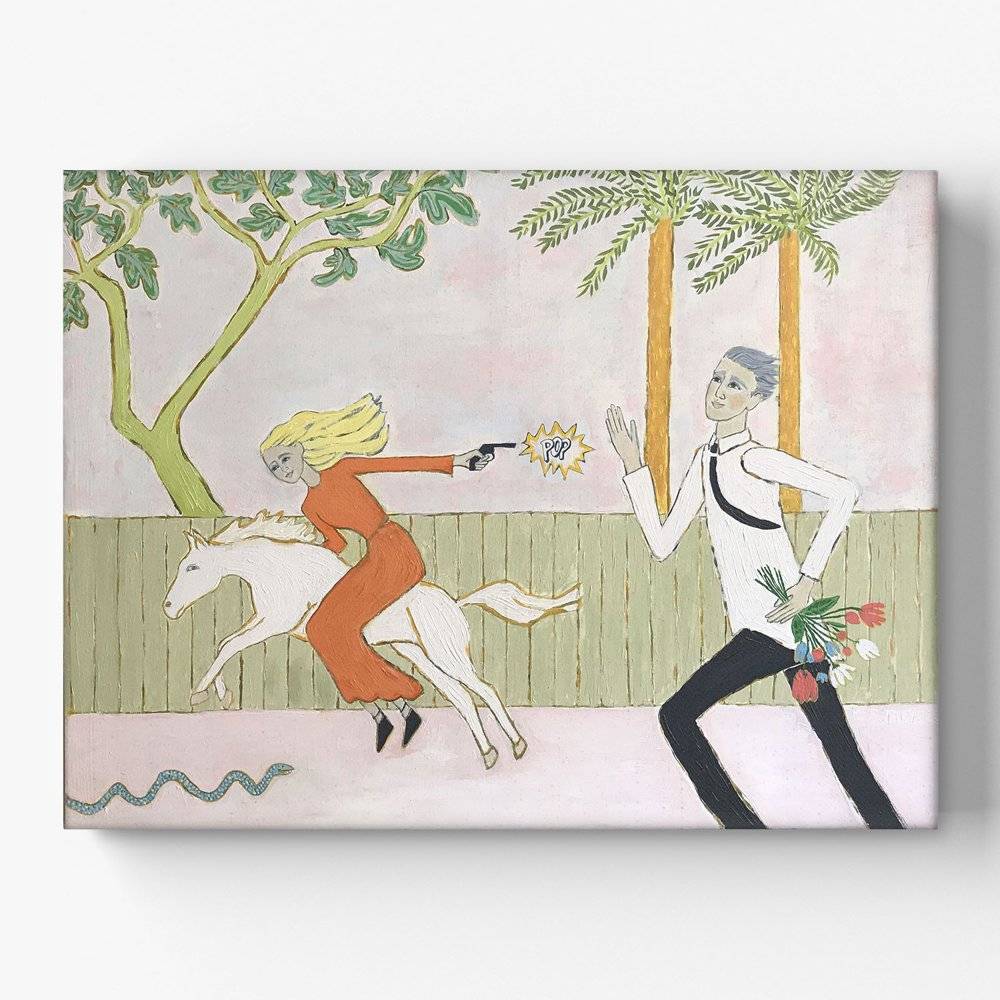 Adam and Eve Canvas Wall Art Adam and Eve Canvas Wall Art product photo