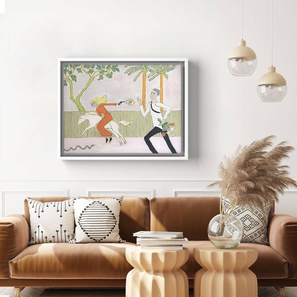 Adam and Eve Canvas Wall Art Adam and Eve Canvas Wall Art product photo