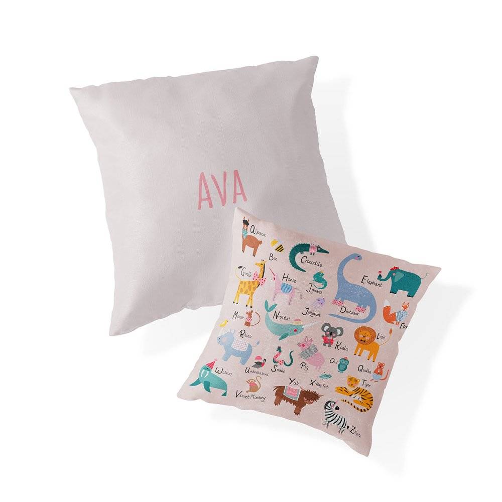 Alphabet pillow cheap cases