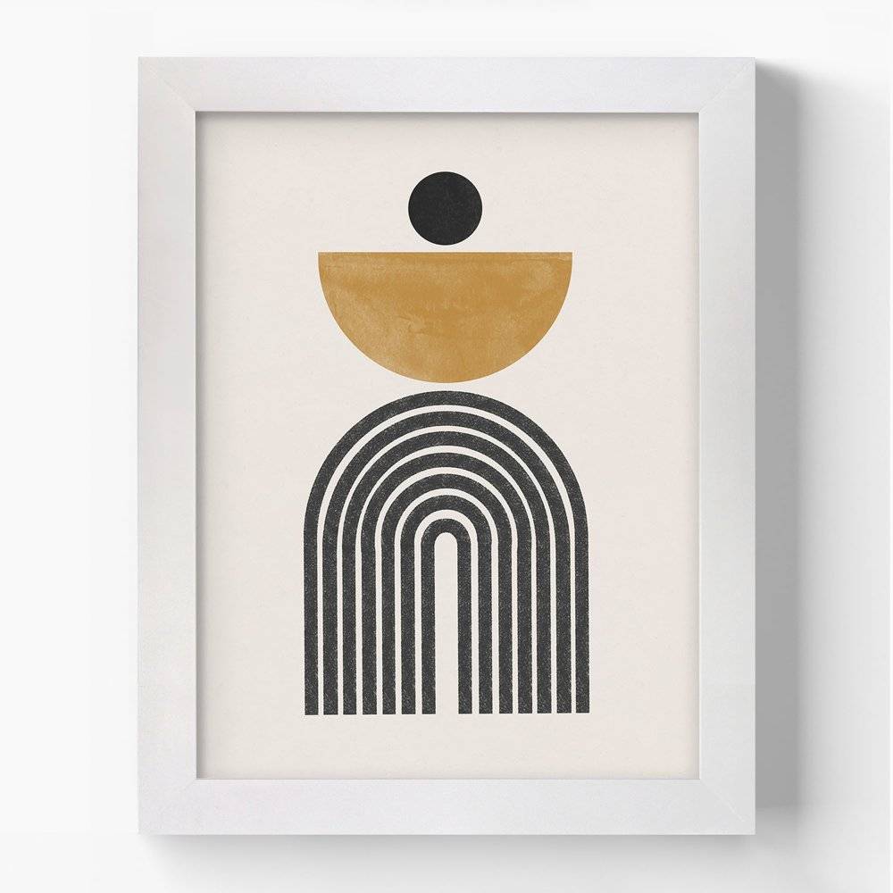 Black and Gold Wall Art Print Black and Gold Wall Art Print product photo
