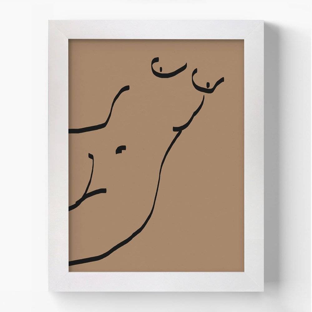 Female Physique Wall Art Print Female Physique Wall Art Print product photo