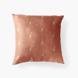 Humming Giraffes - Decorative Kids Throw Pillow | Lime & Lou