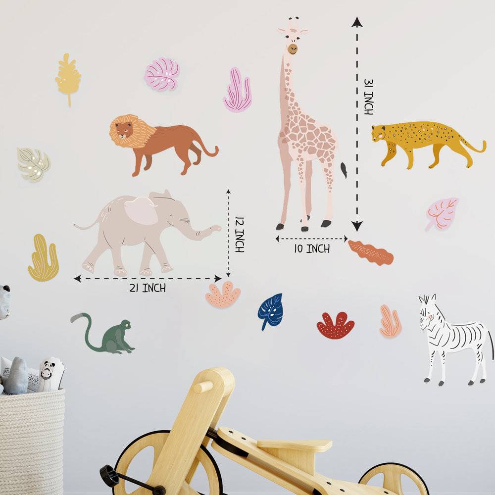 Jungle Dreams - Wall Decal for Kids-3 product photo