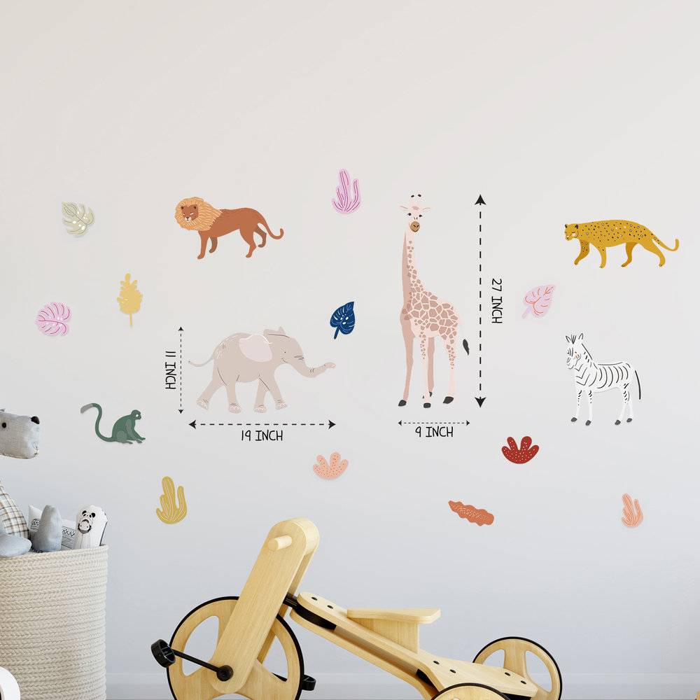 Jungle Dreams - Wall Decal for Kids-4 product photo