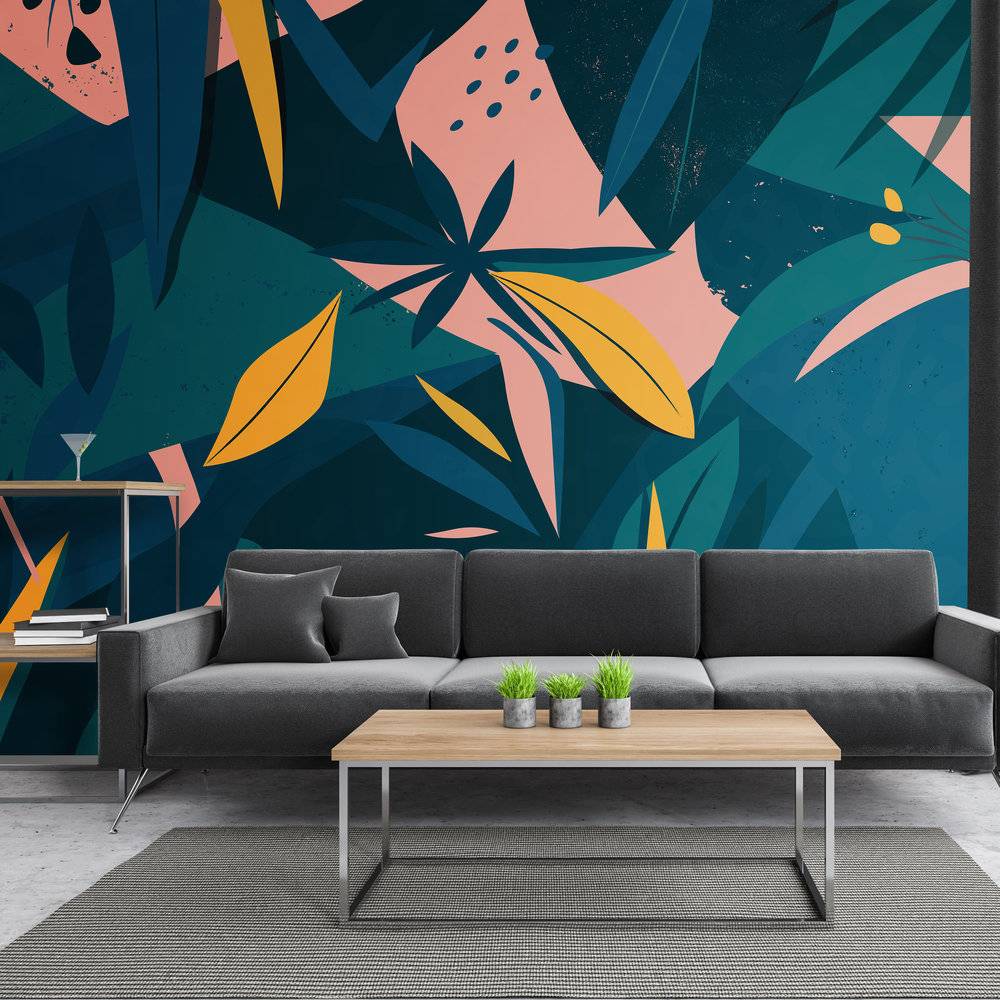 Jungle Look - Peel and Stick Wall Mural-6 product photo