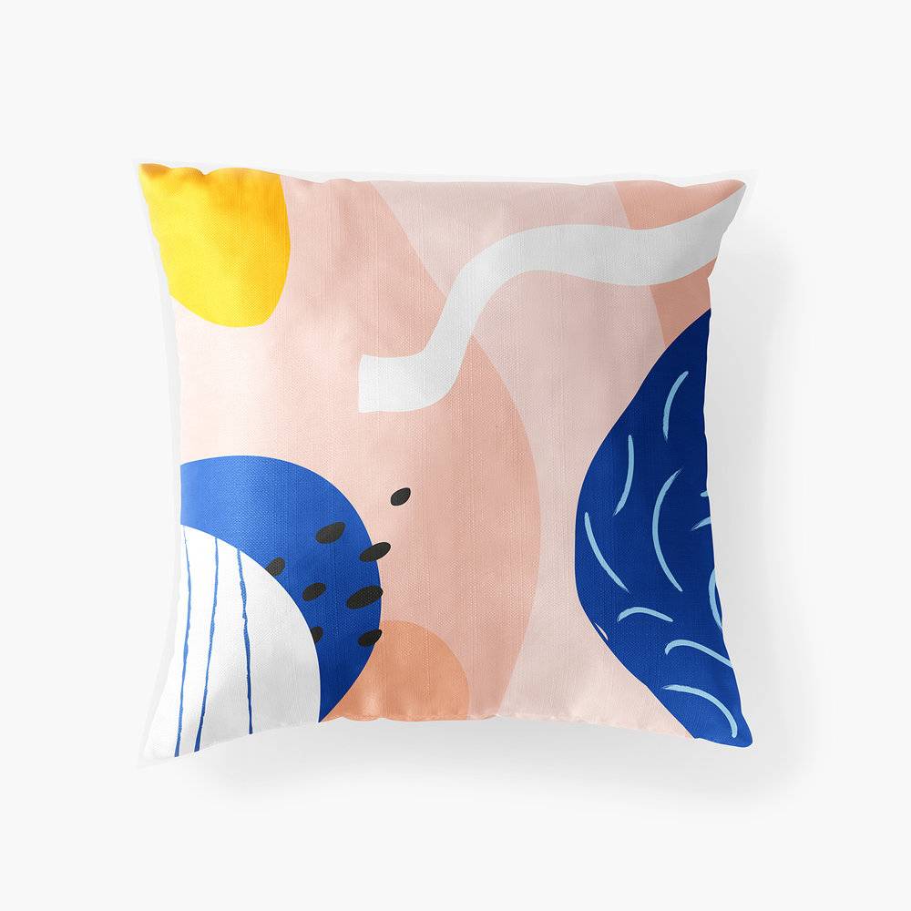 Modern Chic Square Throw Pillow-7 product photo