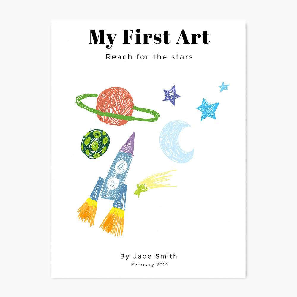 My First Art - Custom Kids Wall Art on Print-10 product photo