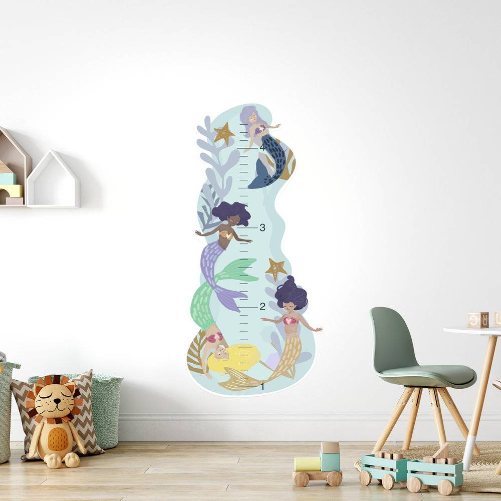 Under The Sea - Growth Chart Wall Decal product photo