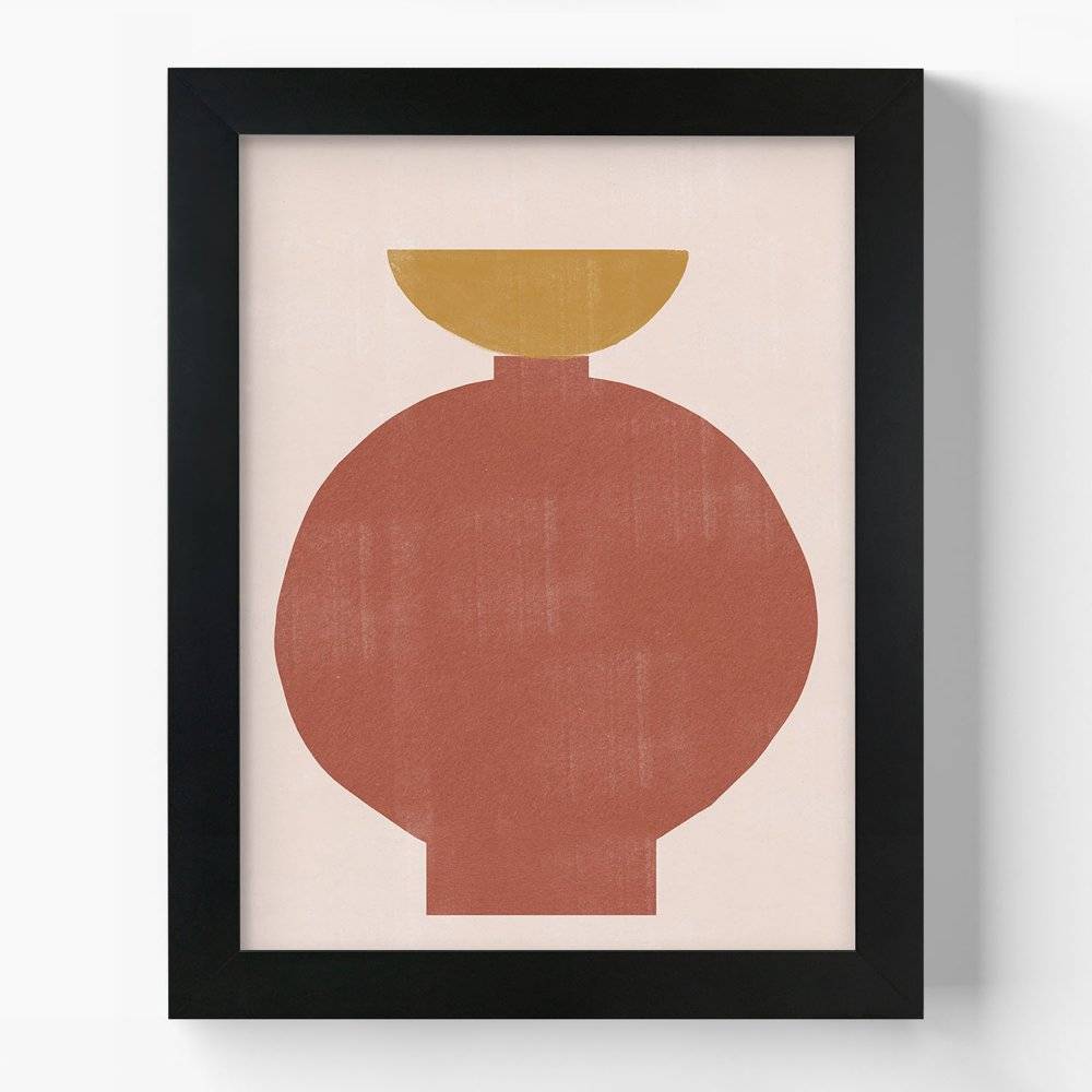 Vase and Bowl Wall Art Print Vase and Bowl Wall Art Print product photo