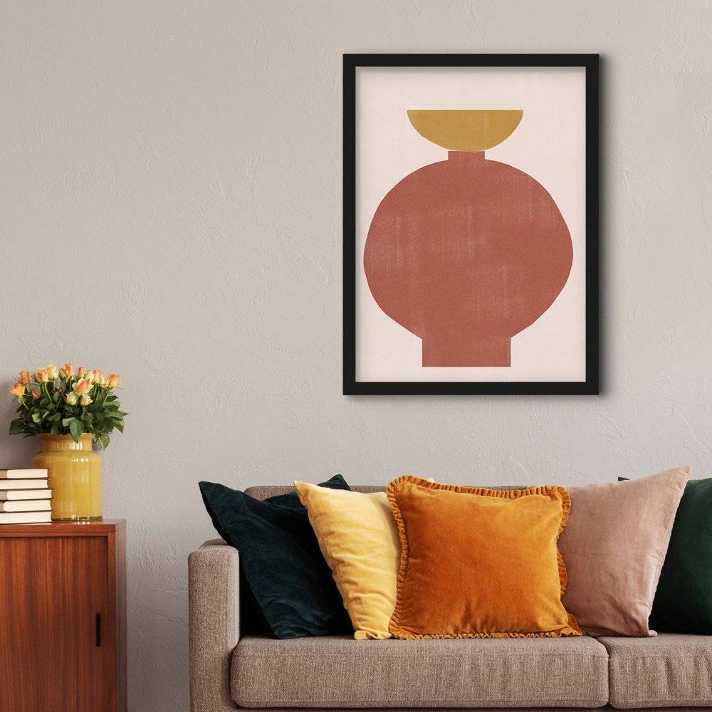 Vase and Bowl Wall Art Print Vase and Bowl Wall Art Print product photo